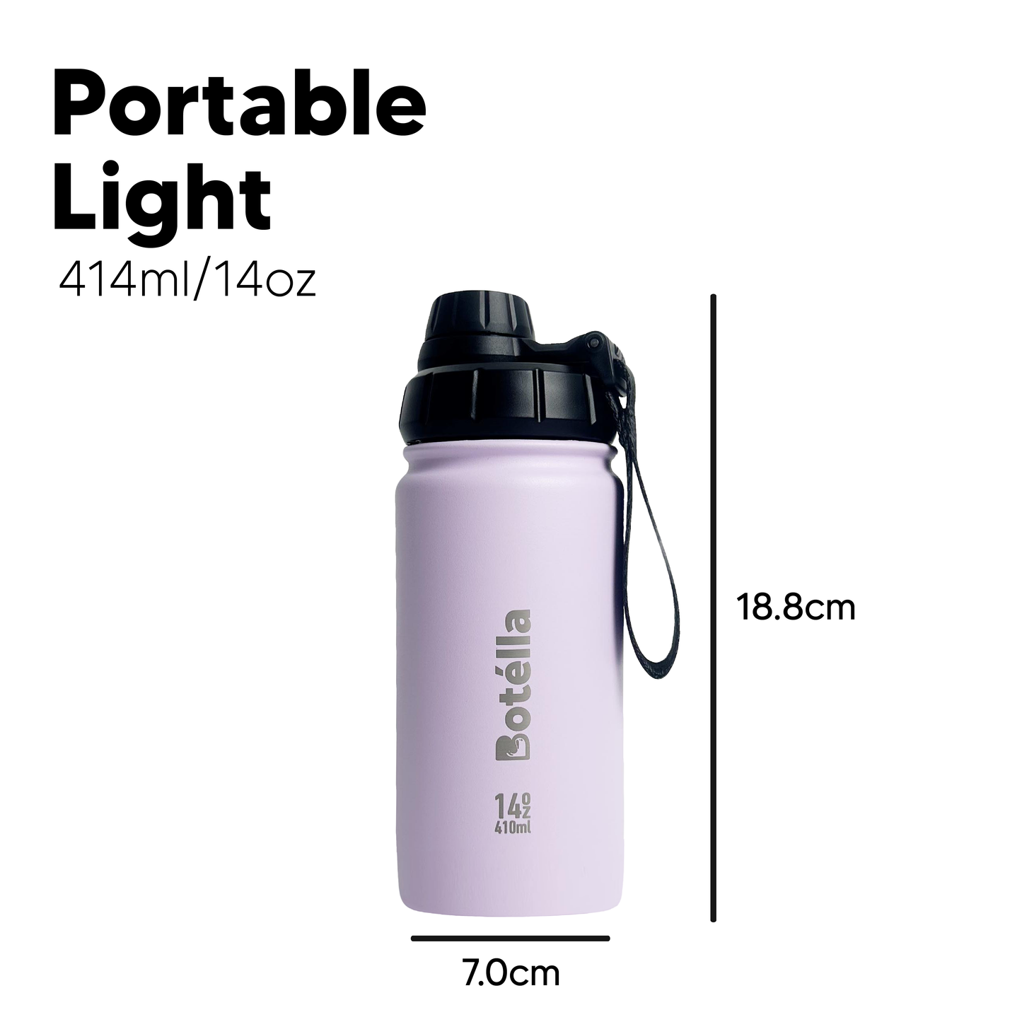 14oz (410ml) Stainless Steel Vacuum Flask
